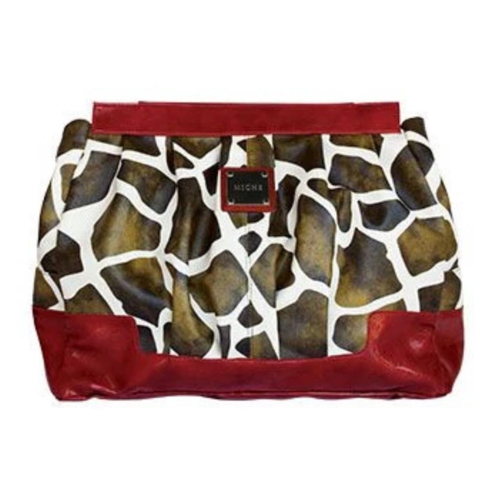 New miche Lexi shell cover for convertible Prima tote bag NWT NIB giraffe print